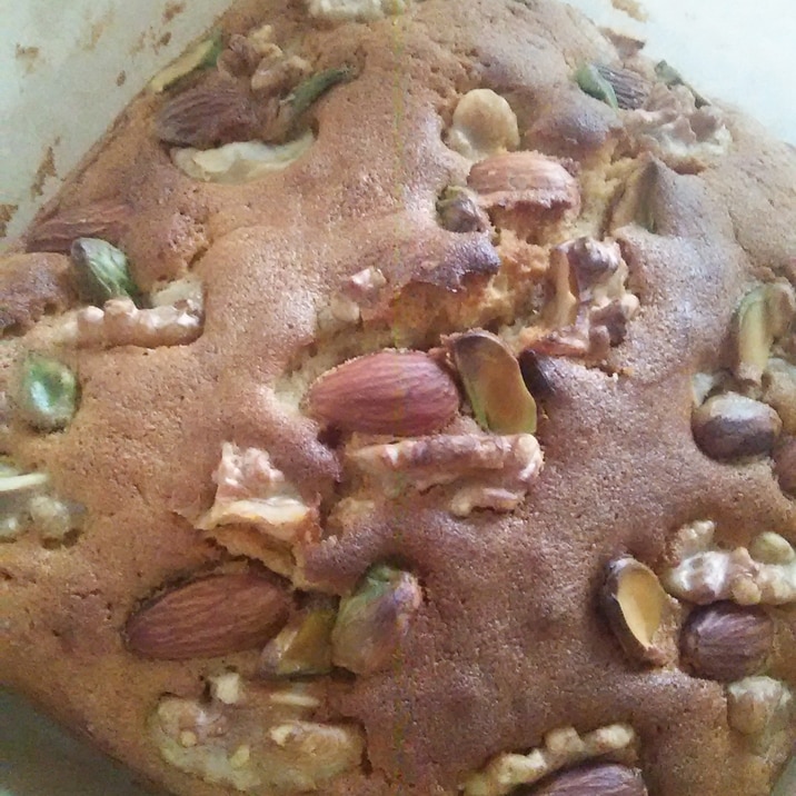 プラリネとナッツのバターケーキ レシピ 作り方 By 純金カステラ 楽天レシピ